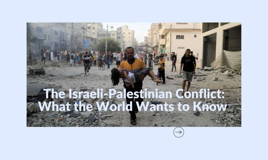 So 20far 20we ve 20raised The Israeli-Palestinian Conflict: What the World Wants to Know